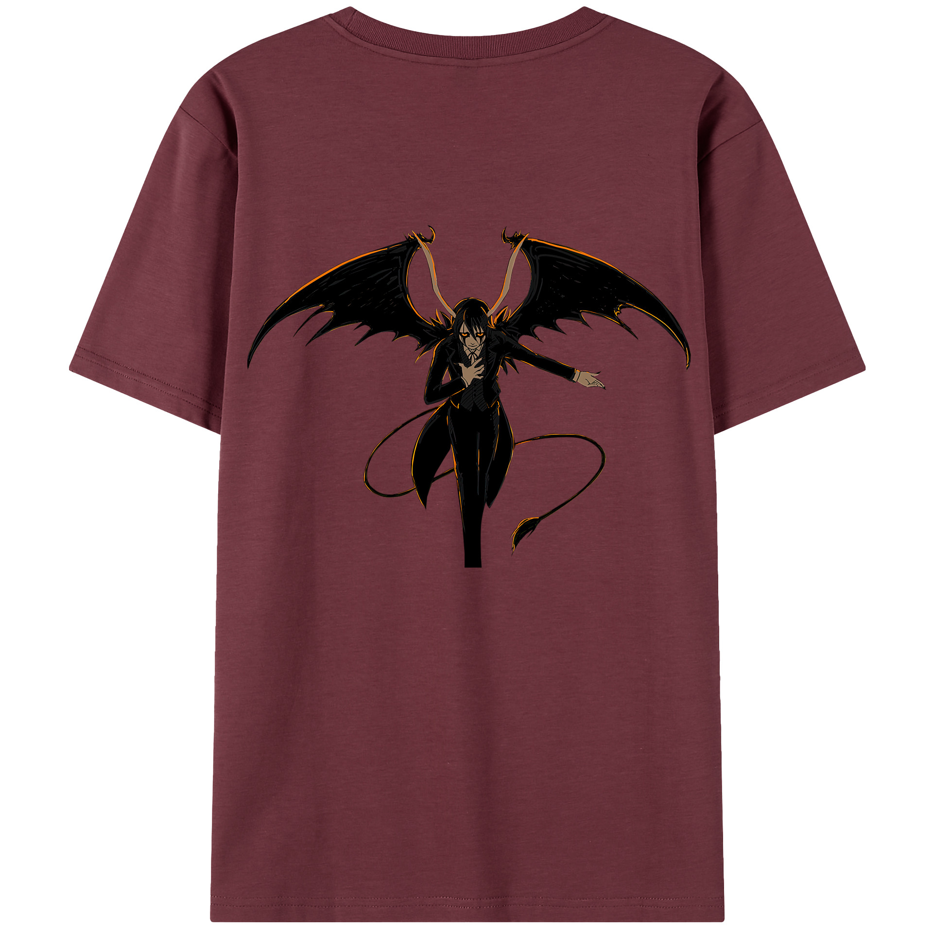 （画像用） ブリーチ ウルキオラ·シファー BLEACH Ulquiorra cifer 綿100％半袖Tシャツ（背面プリント）